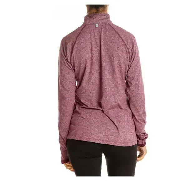 Just in 💫| Nike Red Zip Up Thumb Hole Sweatshirt sz M - Picture 3 of 11